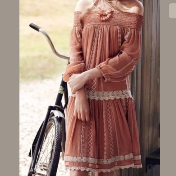 Anthropologie Orchard Lace Dress by Floreat new - Picture 7 of 8